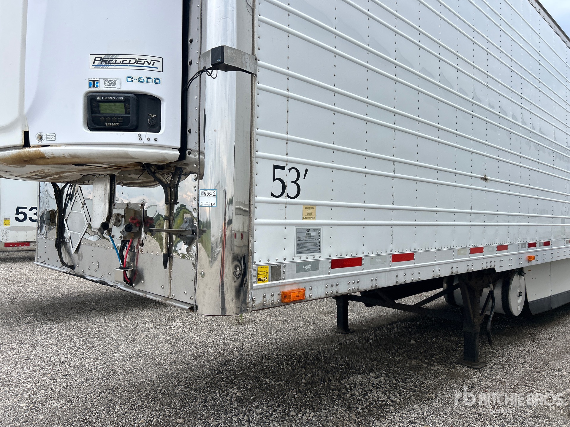 2015 Wabash 53 FT X 102 IN T/A