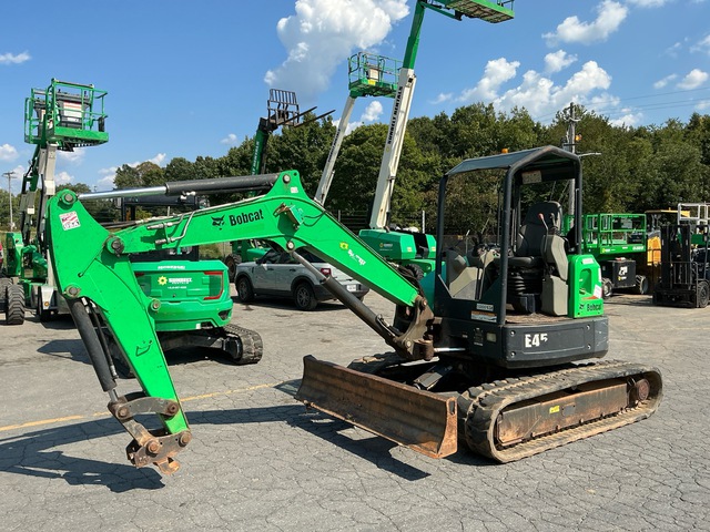 2017 Bobcat E45 Mini Excavator