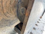 Undercarriage with Left Track Tensioner