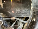 Engine with Emission Label