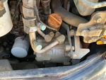 Engine with A/C Compressor