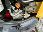 Engine with A/C Compressor