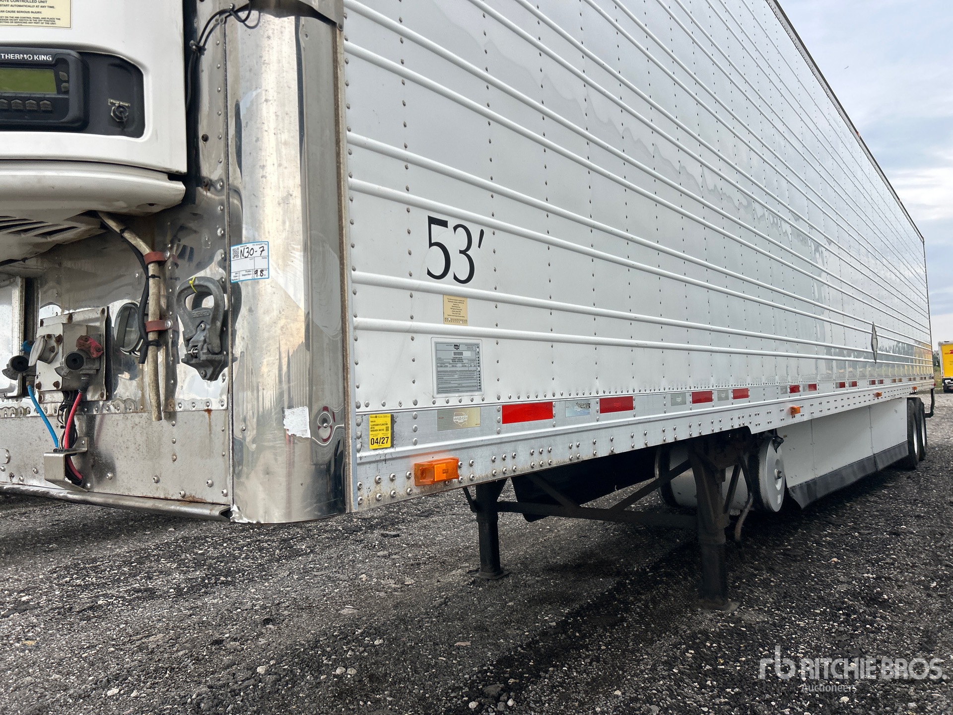 2015 Wabash 53 FT X 102 IN T/A