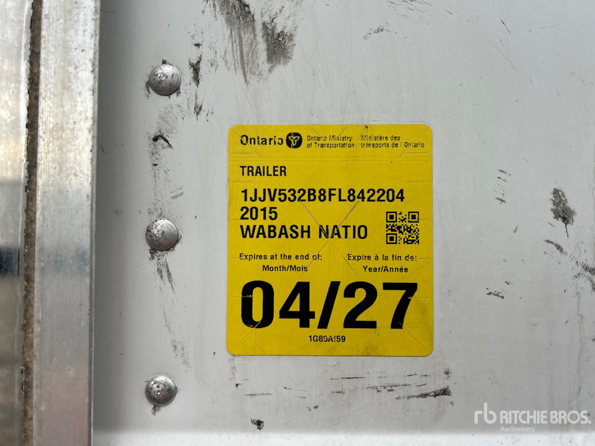 2015 Wabash RFALHSA