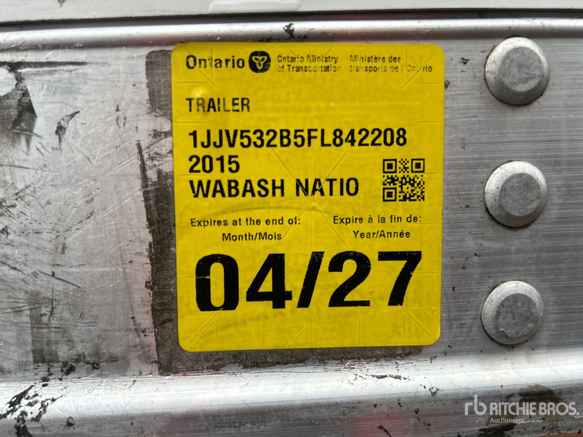 2015 Wabash RFALHSA