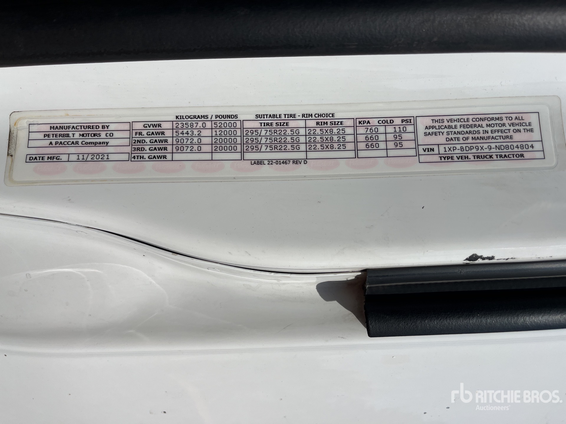 Photo of 2022 Peterbilt 579