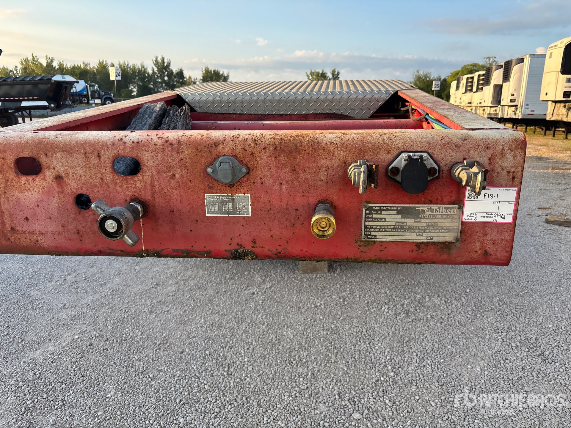 2002 Talbert T3DW-35-HRG-1