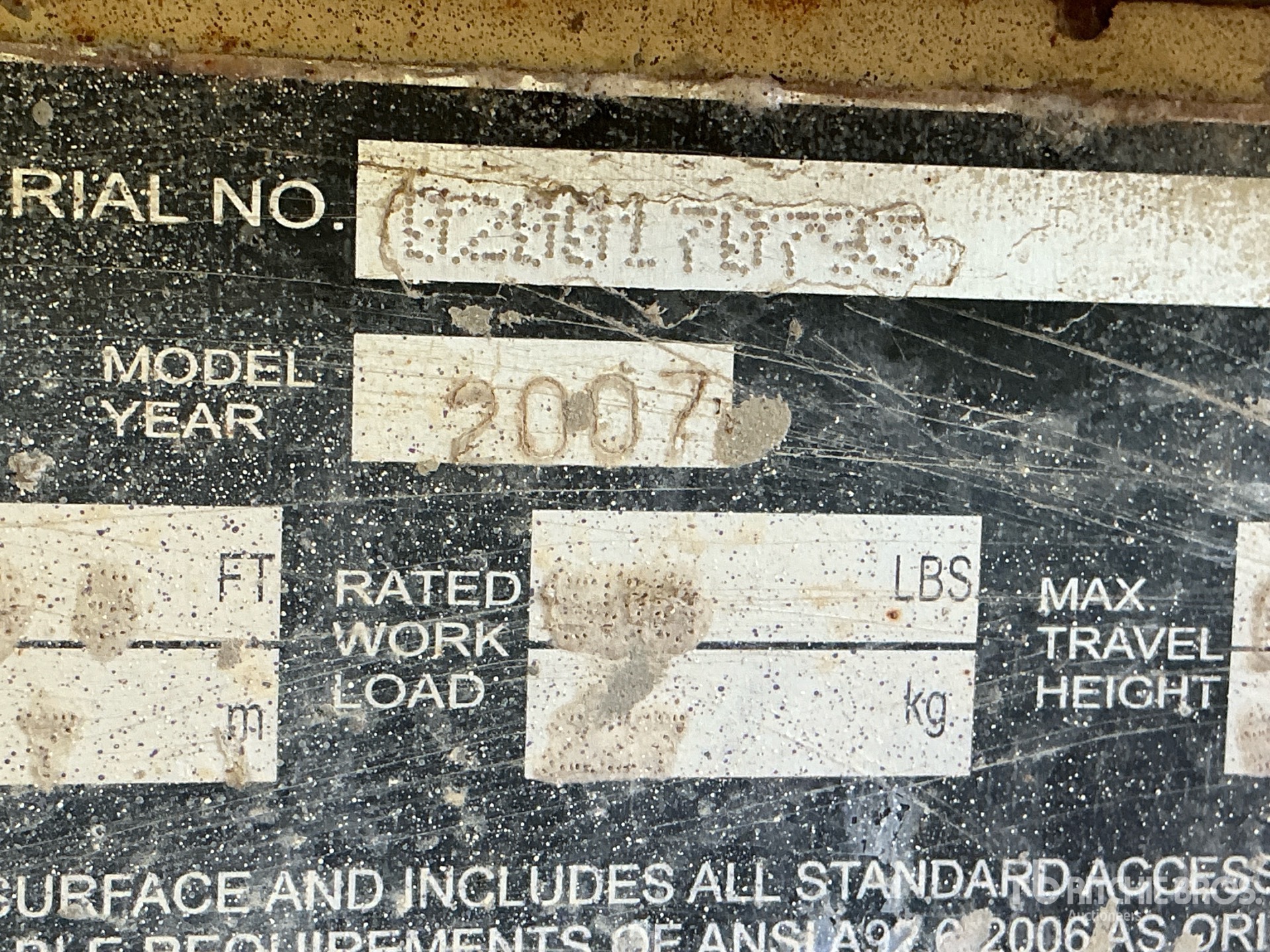 2007 JLG 1930 ES