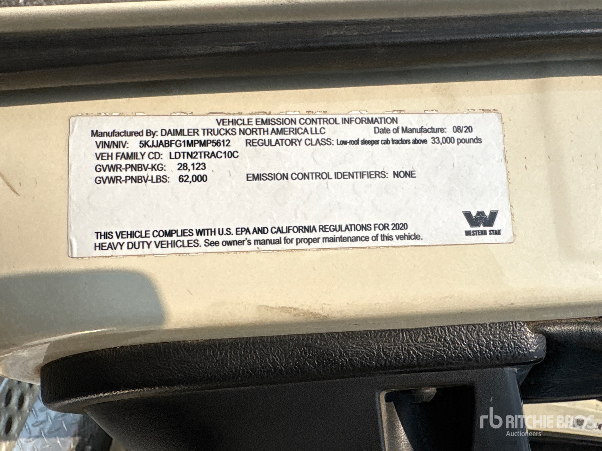 2021 Western Star 4900EX