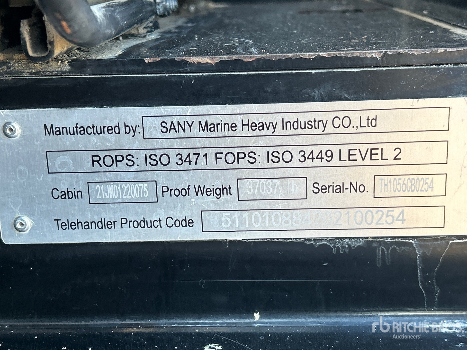 2021 Sany STH1056A1