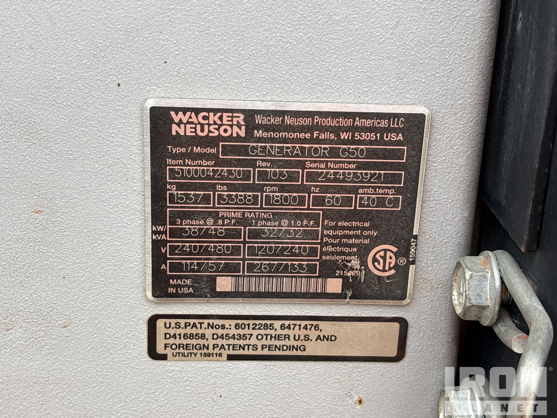 Wacker Neuson G50