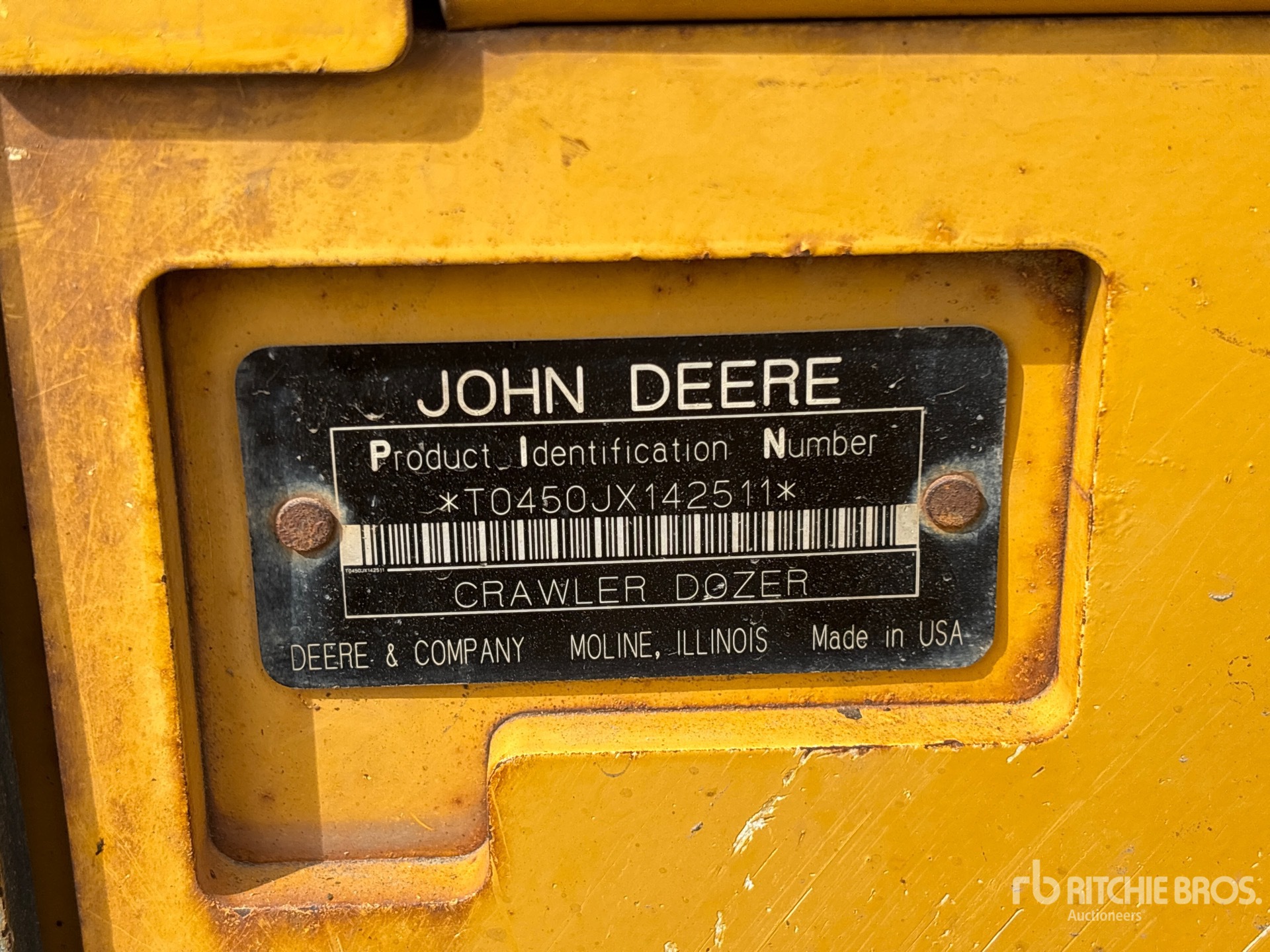 2007 John Deere 450J LGP