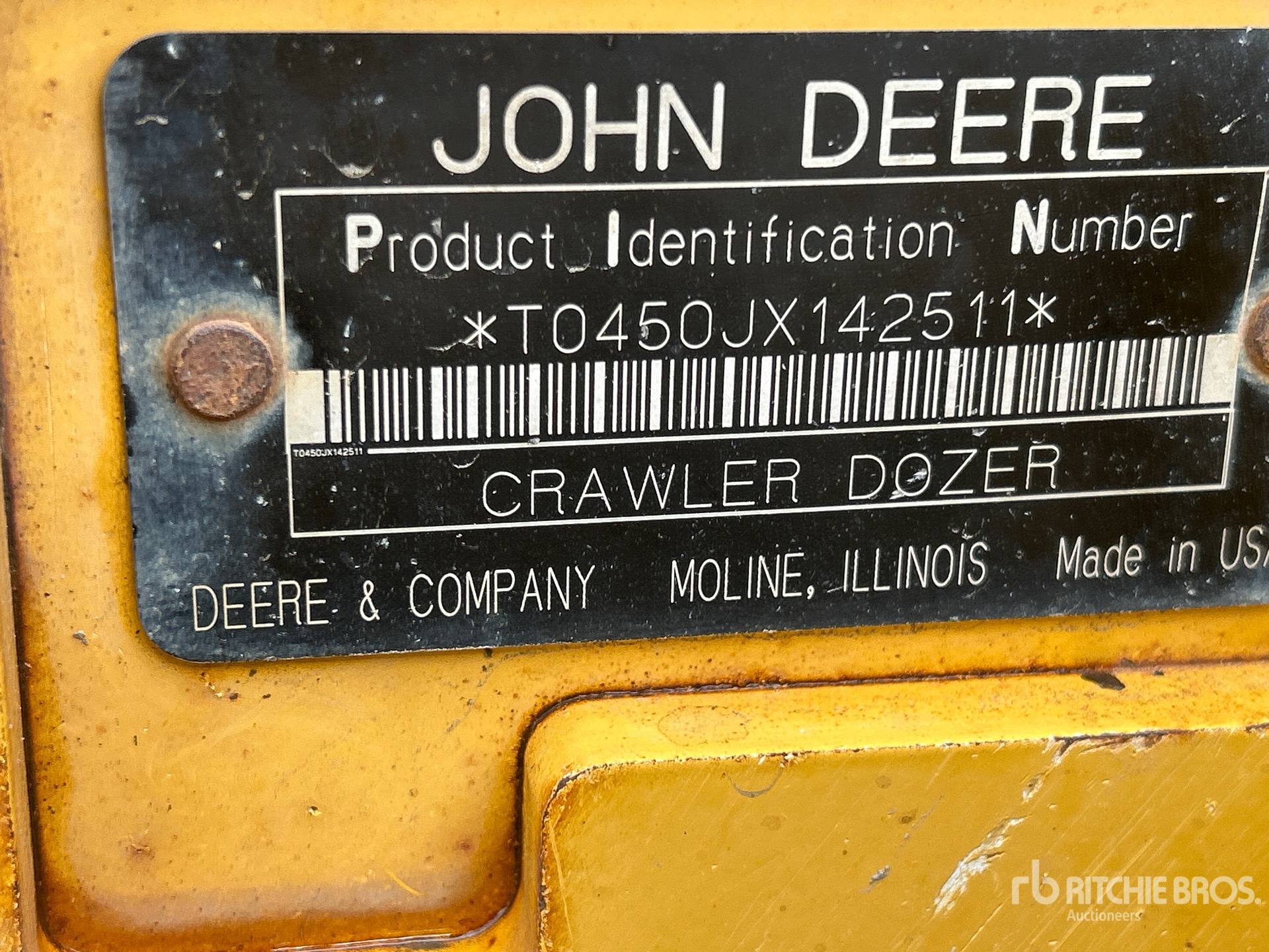 2007 John Deere 450J LGP