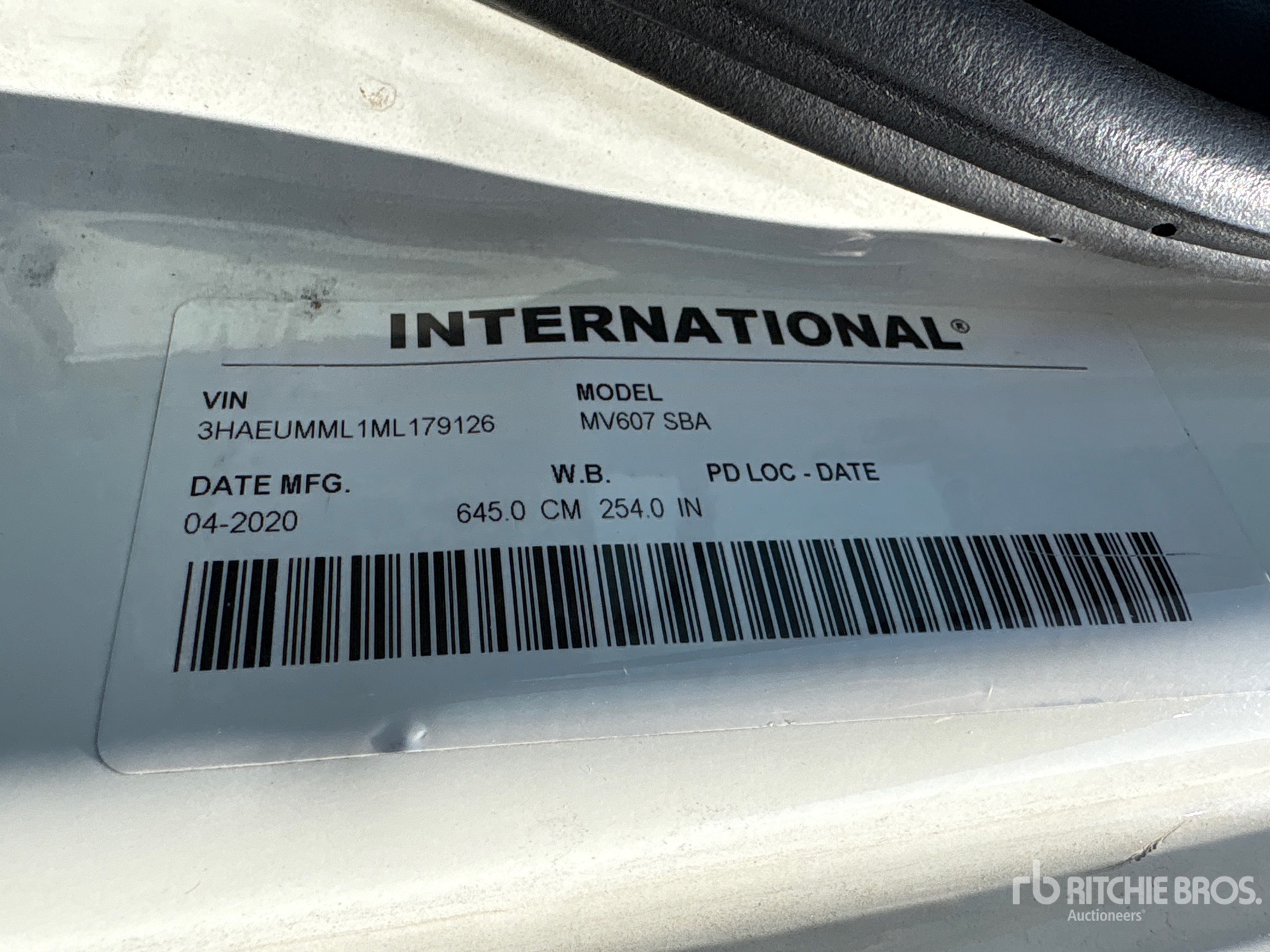 2021 International MV 607