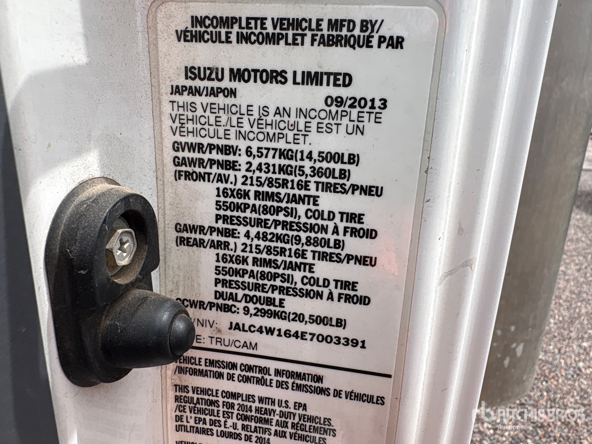 2014 Isuzu NPR HD