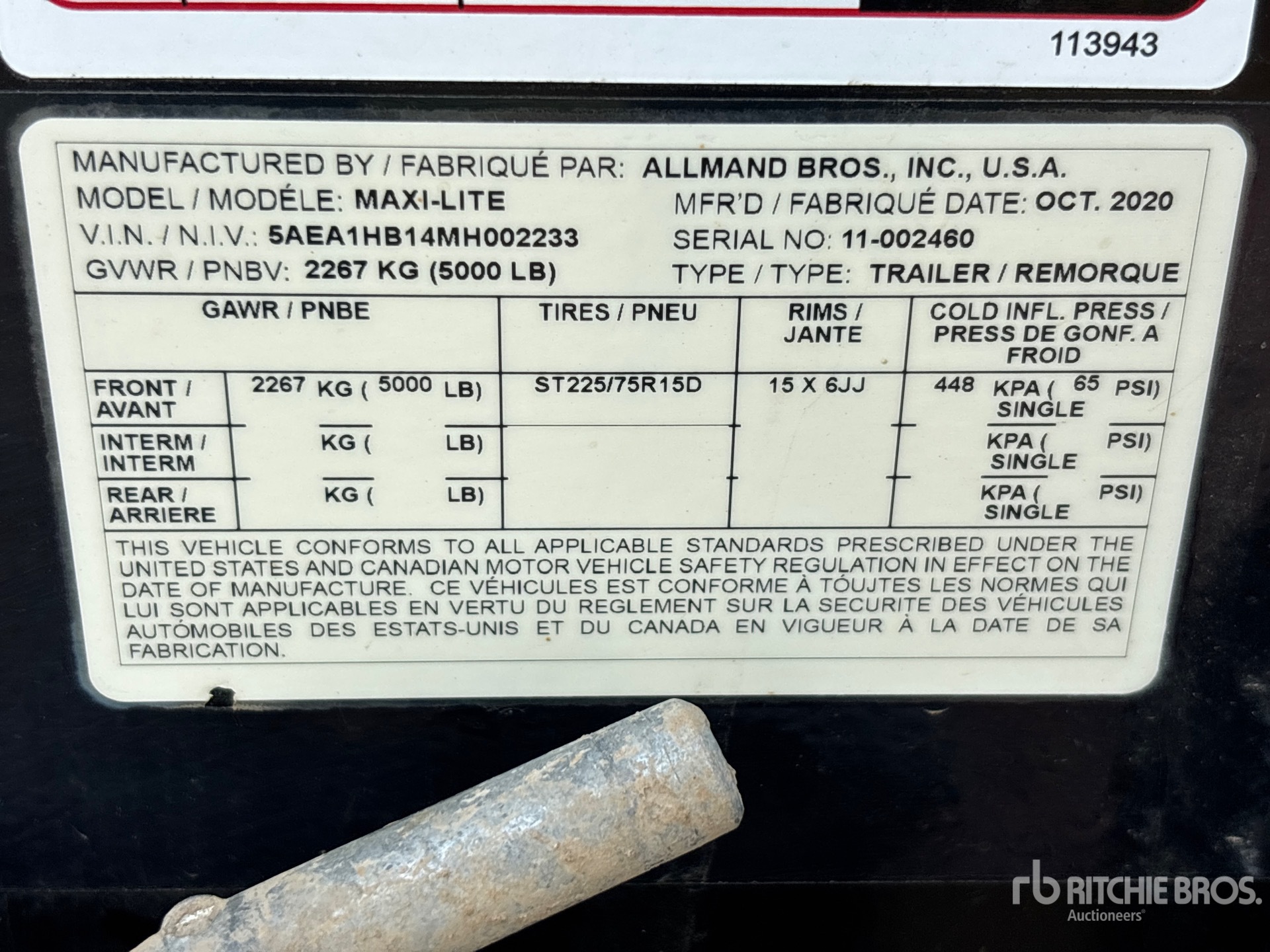 2020 Allmand MAXI-LITE
