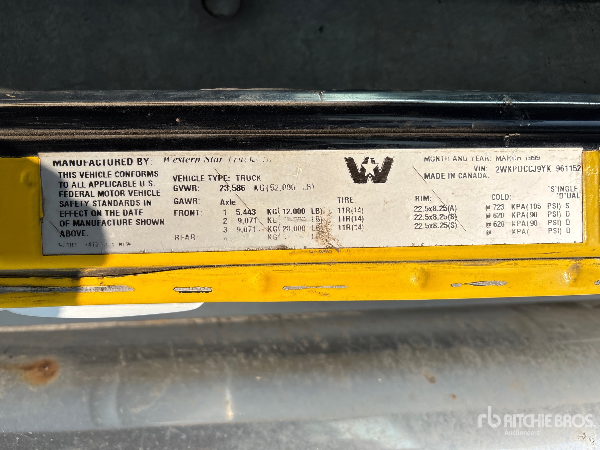 2000 Western Star 4900