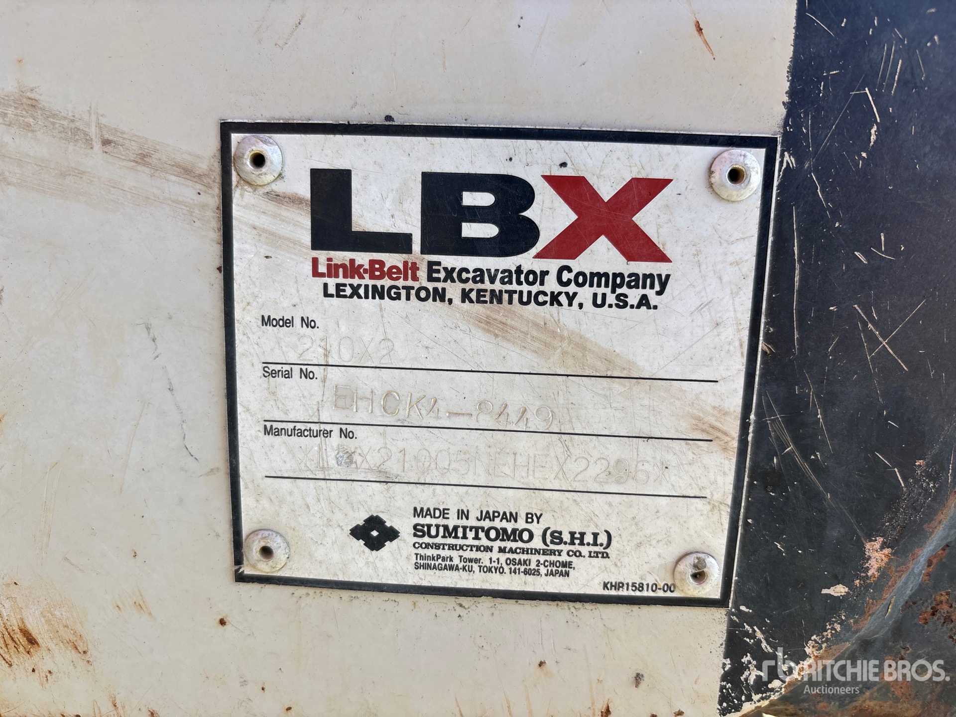 2014 Link-Belt 210X