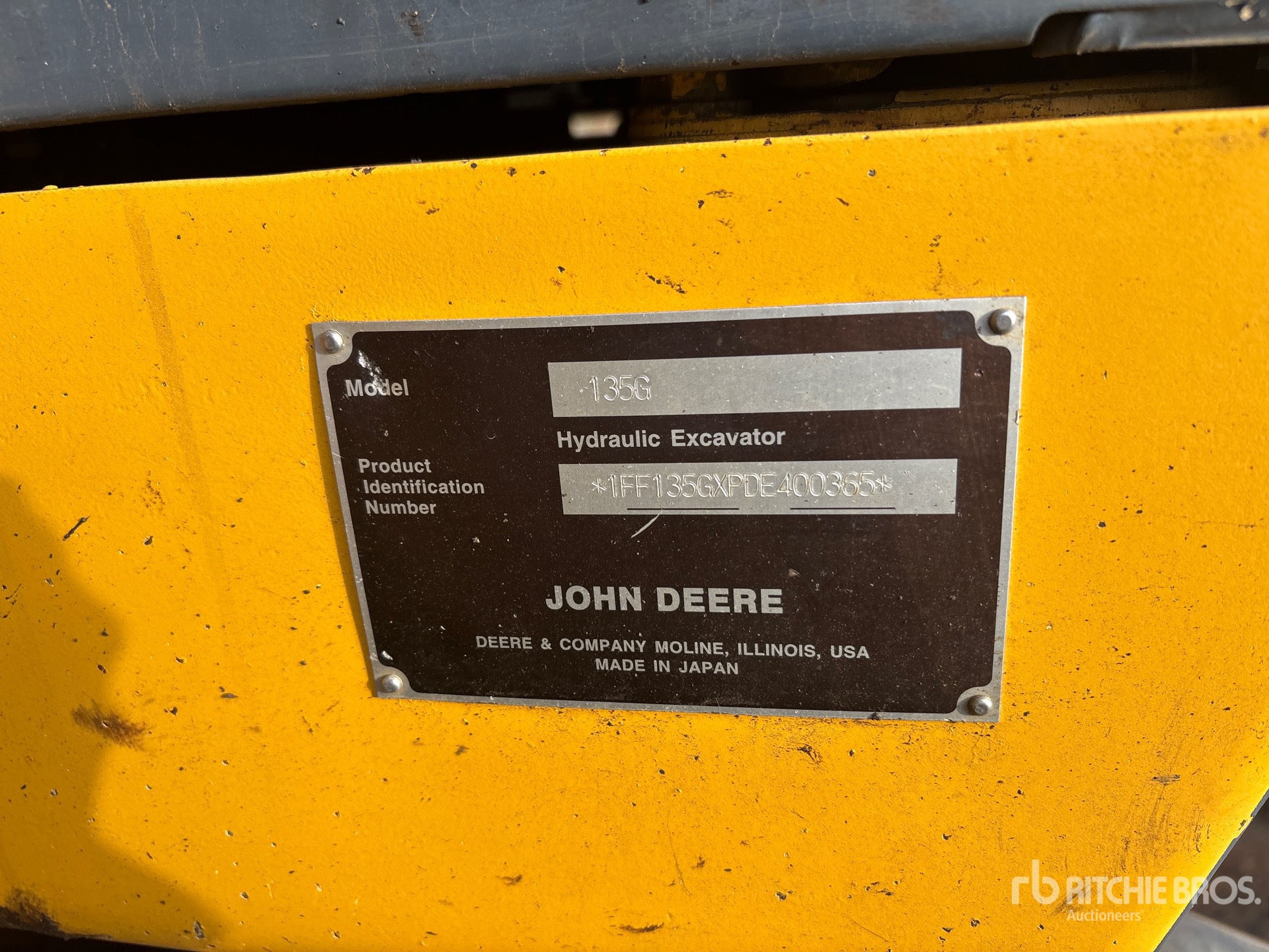 2014 John Deere 135G