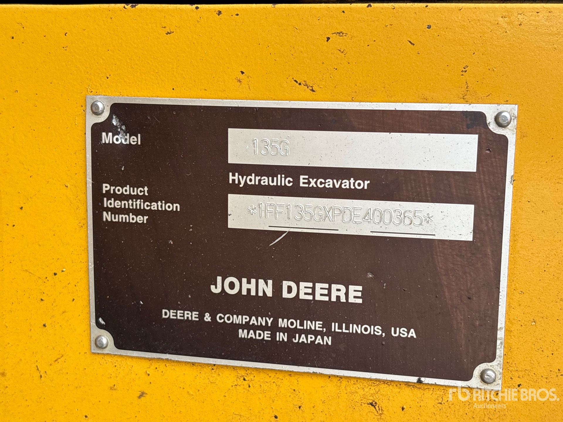 2014 John Deere 135G
