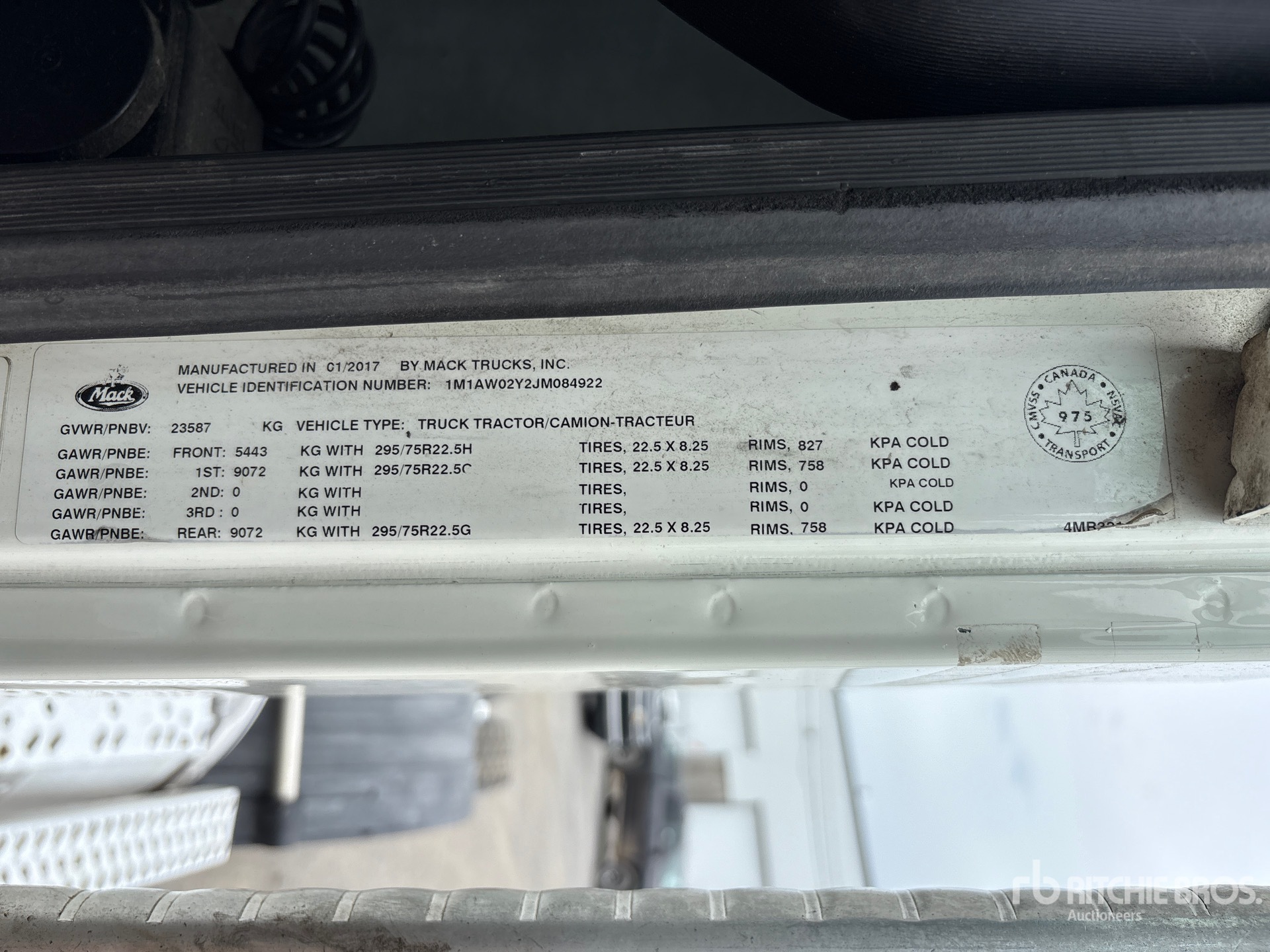 2018 Mack CXU613