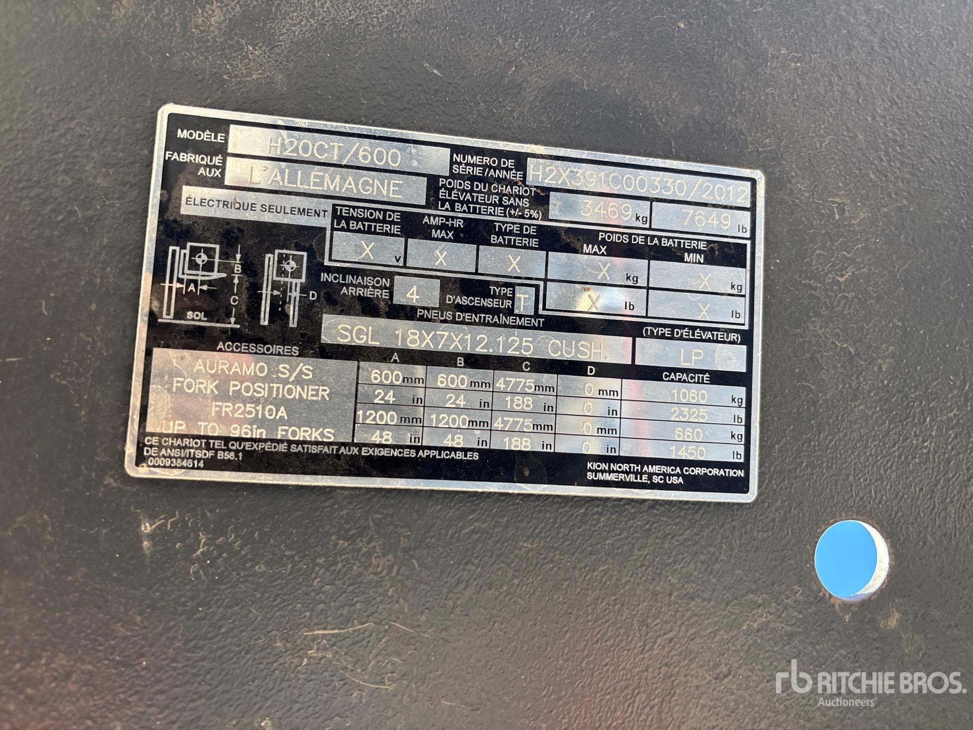 2012 Linde H20T