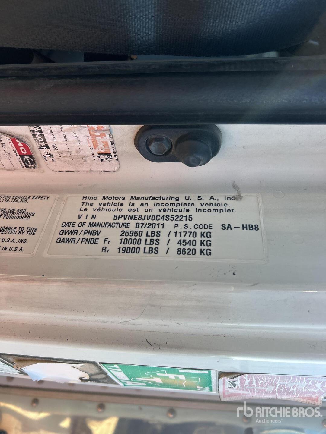 2012 Hino 268