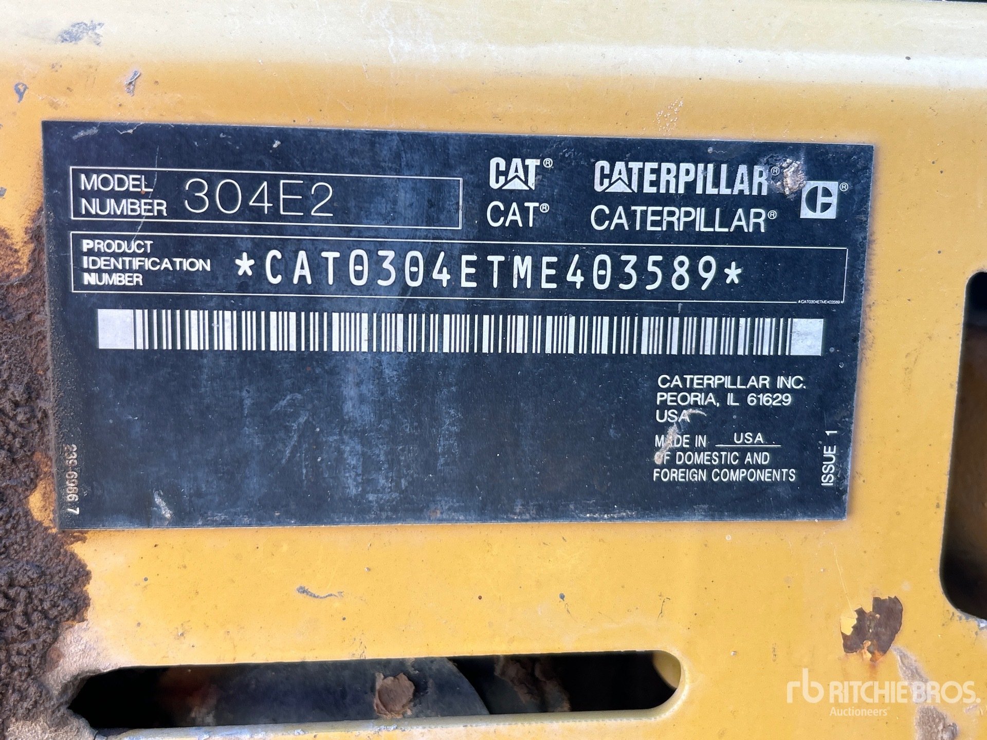 2018 Caterpillar 304E2 CR
