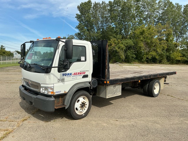 2006 International CF600 4x2 Flatbed Truck 2006 International CF600 4x2 Flatbed Truck