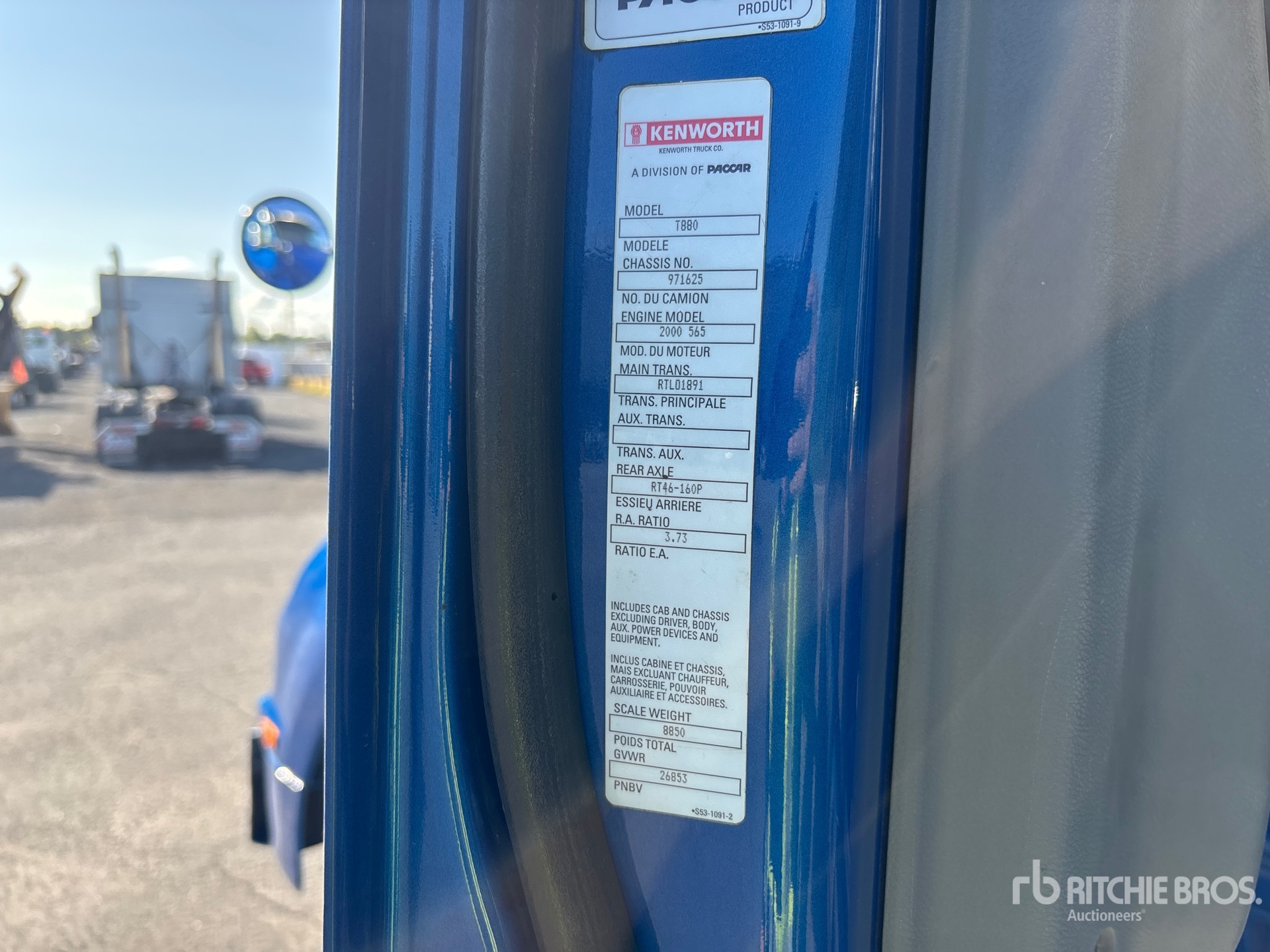 2020 Kenworth T880