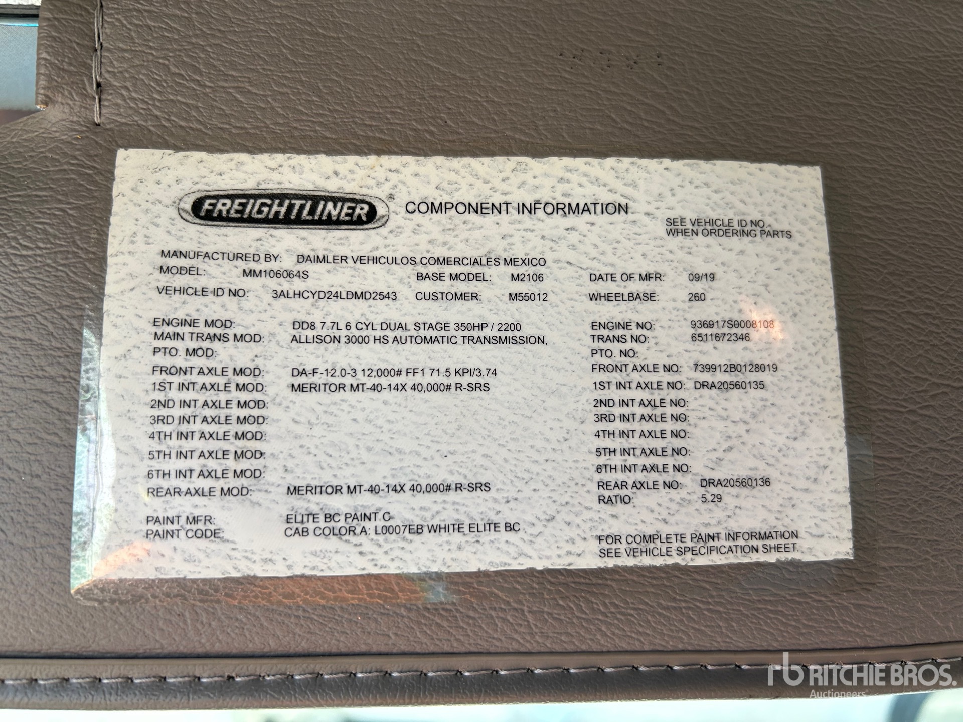 2020 Freightliner M2 106