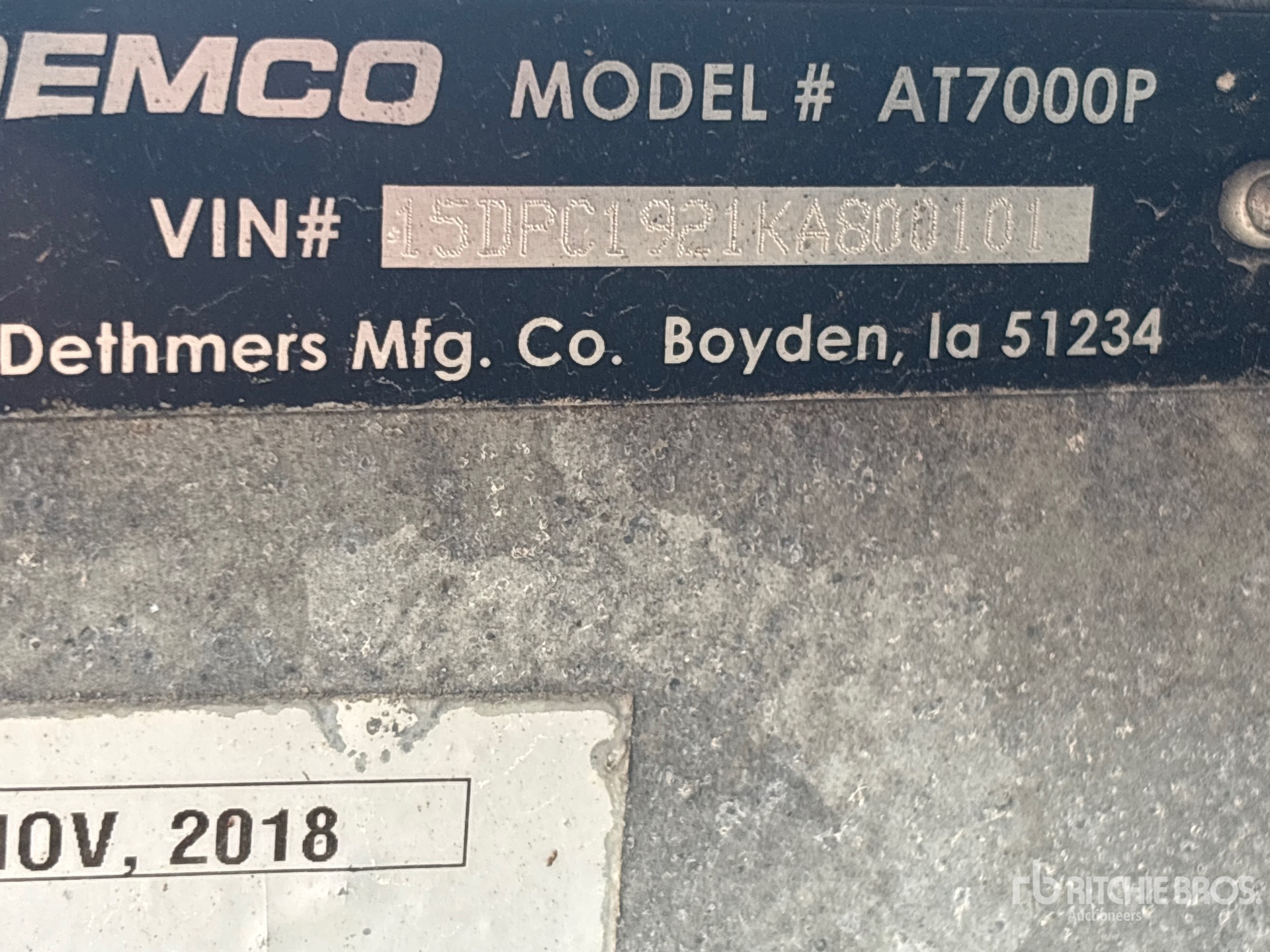 2019 Demco AT7000P