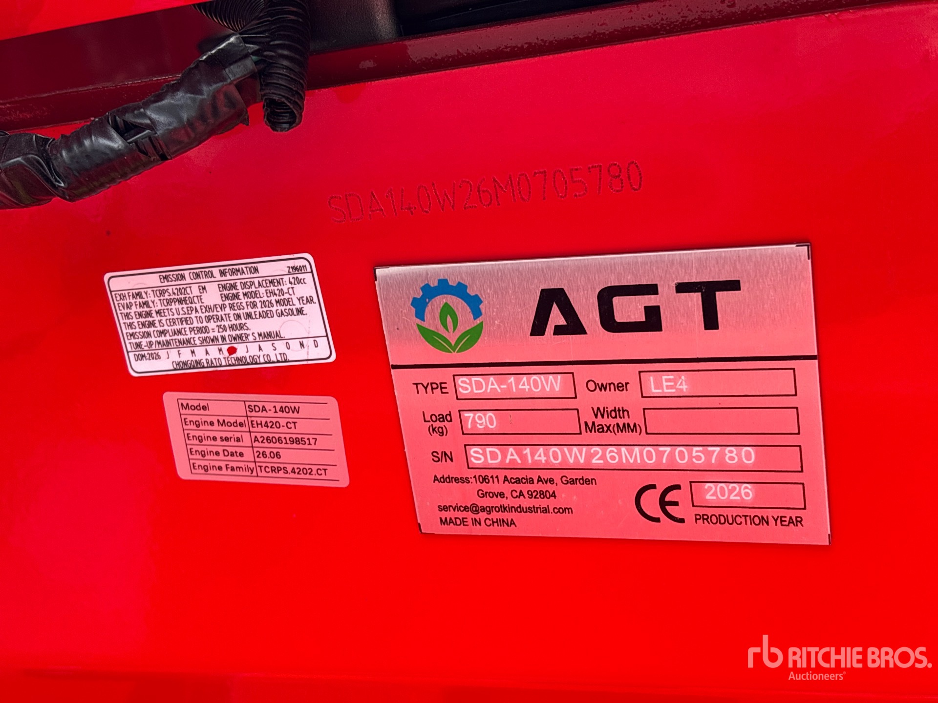 2026 AGT SDA-140W