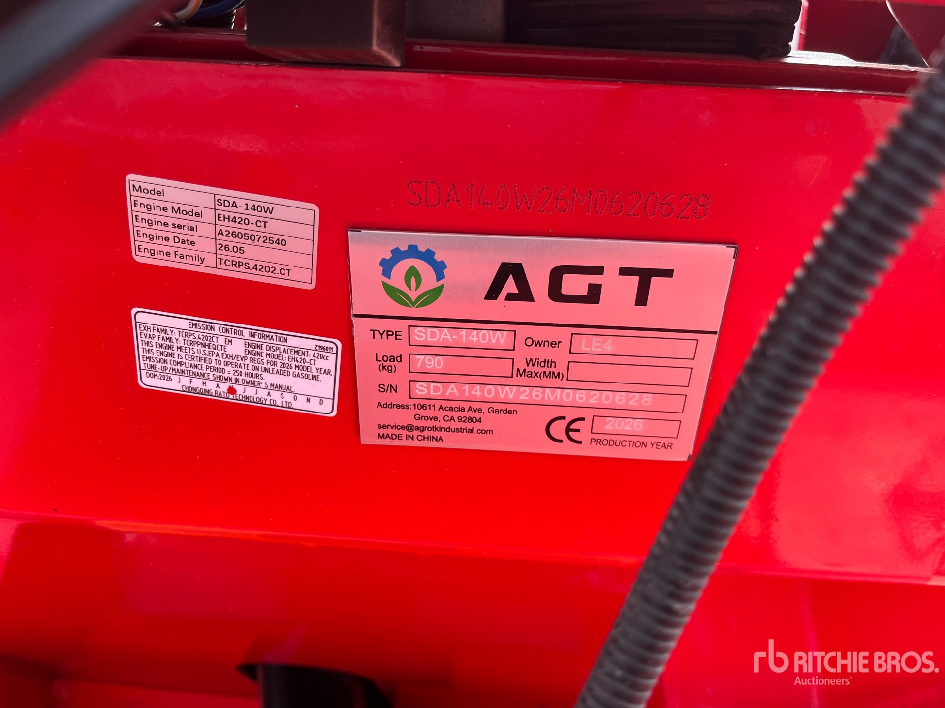 2026 AGT SDA-140W