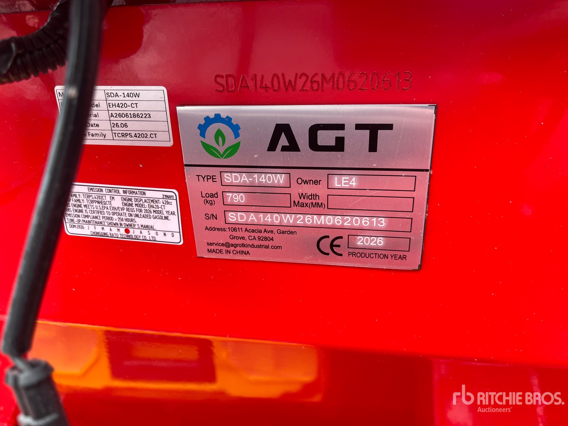 2026 AGT SDA-140W