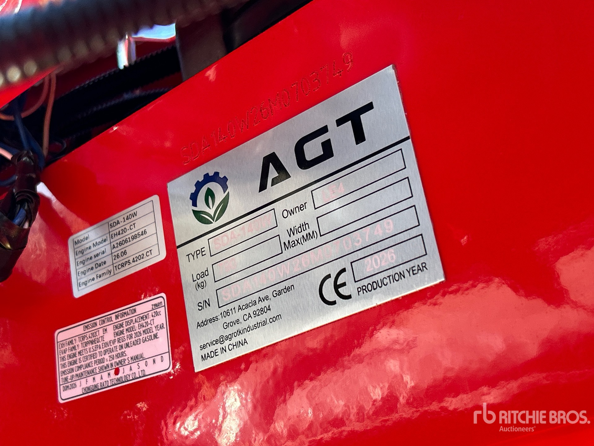 2026 AGT SDA-140W