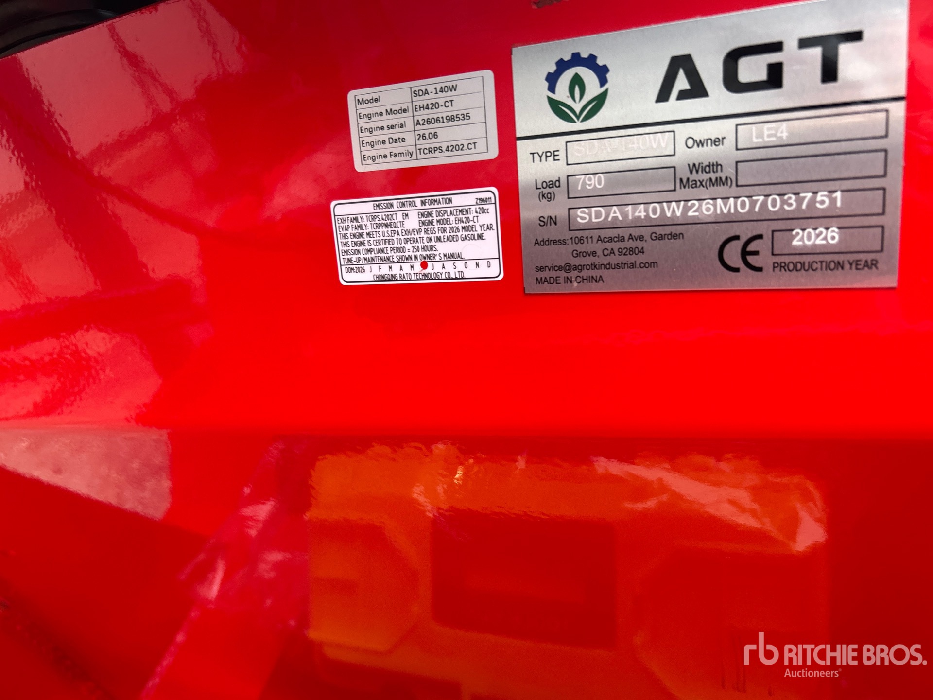2026 AGT SDA-140W