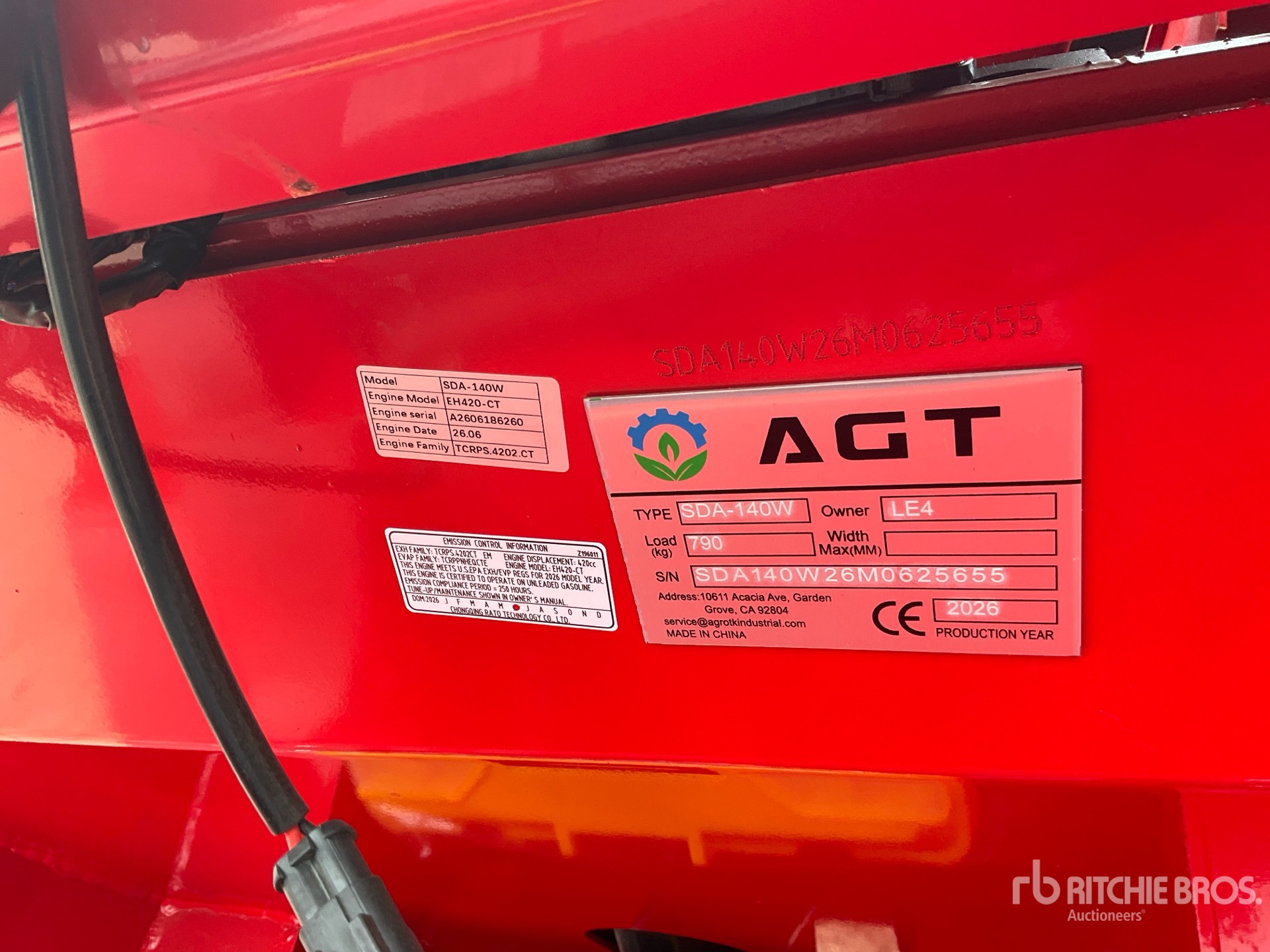 2026 AGT SDA-140W