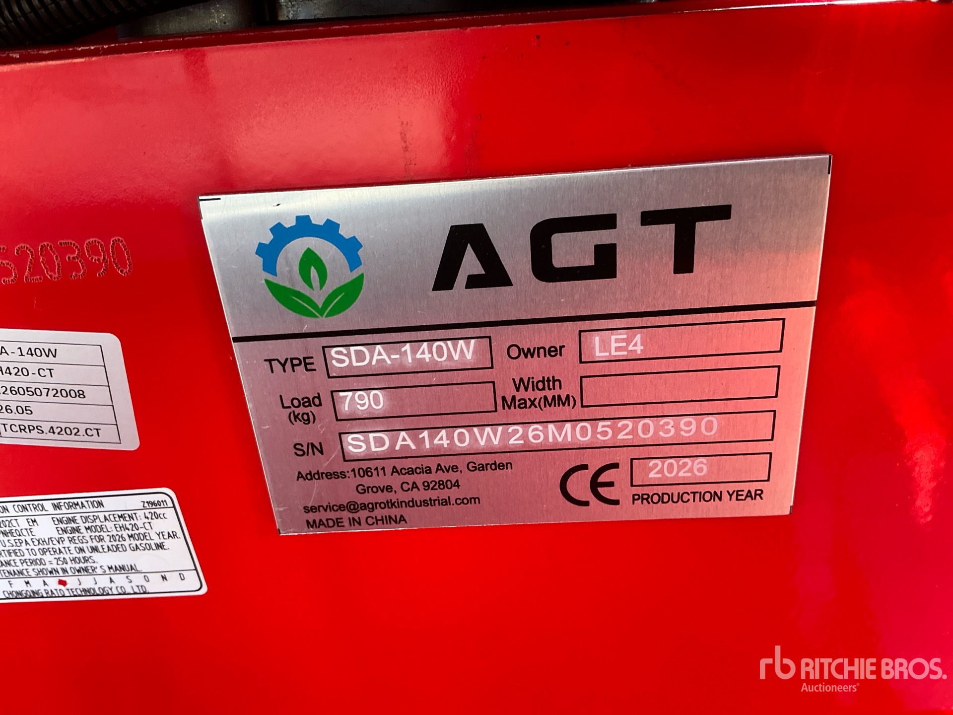 2026 AGT SDA-140W