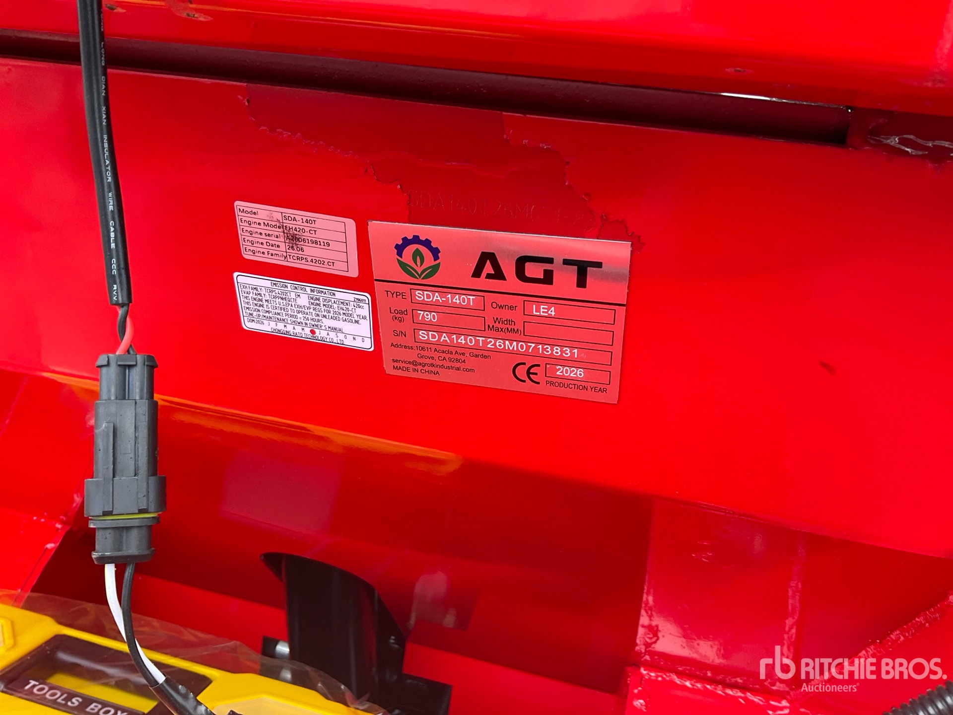 2026 AGT SDA140T