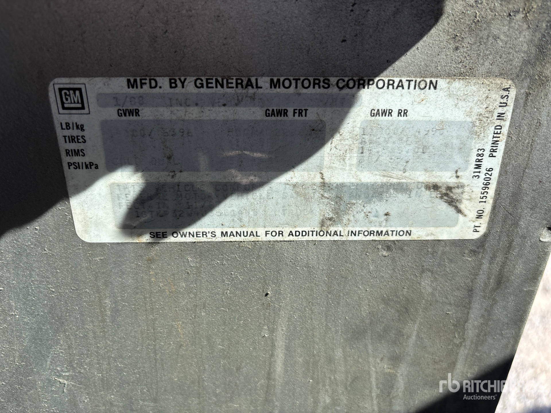1988 GMC 3500