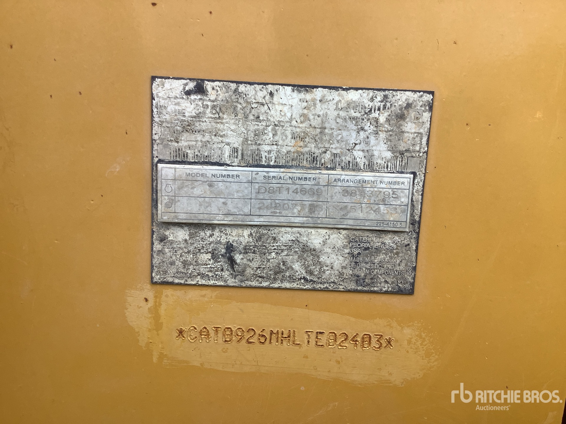 2016 Caterpillar 926M