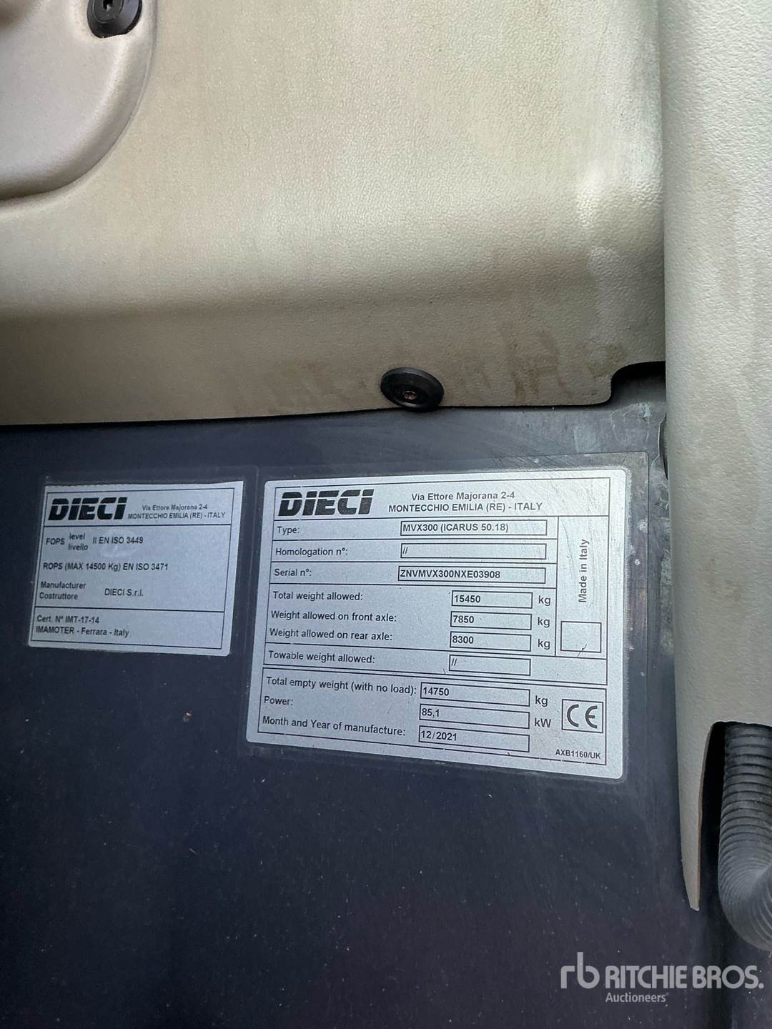 2021 Dieci ICARUS 50.18