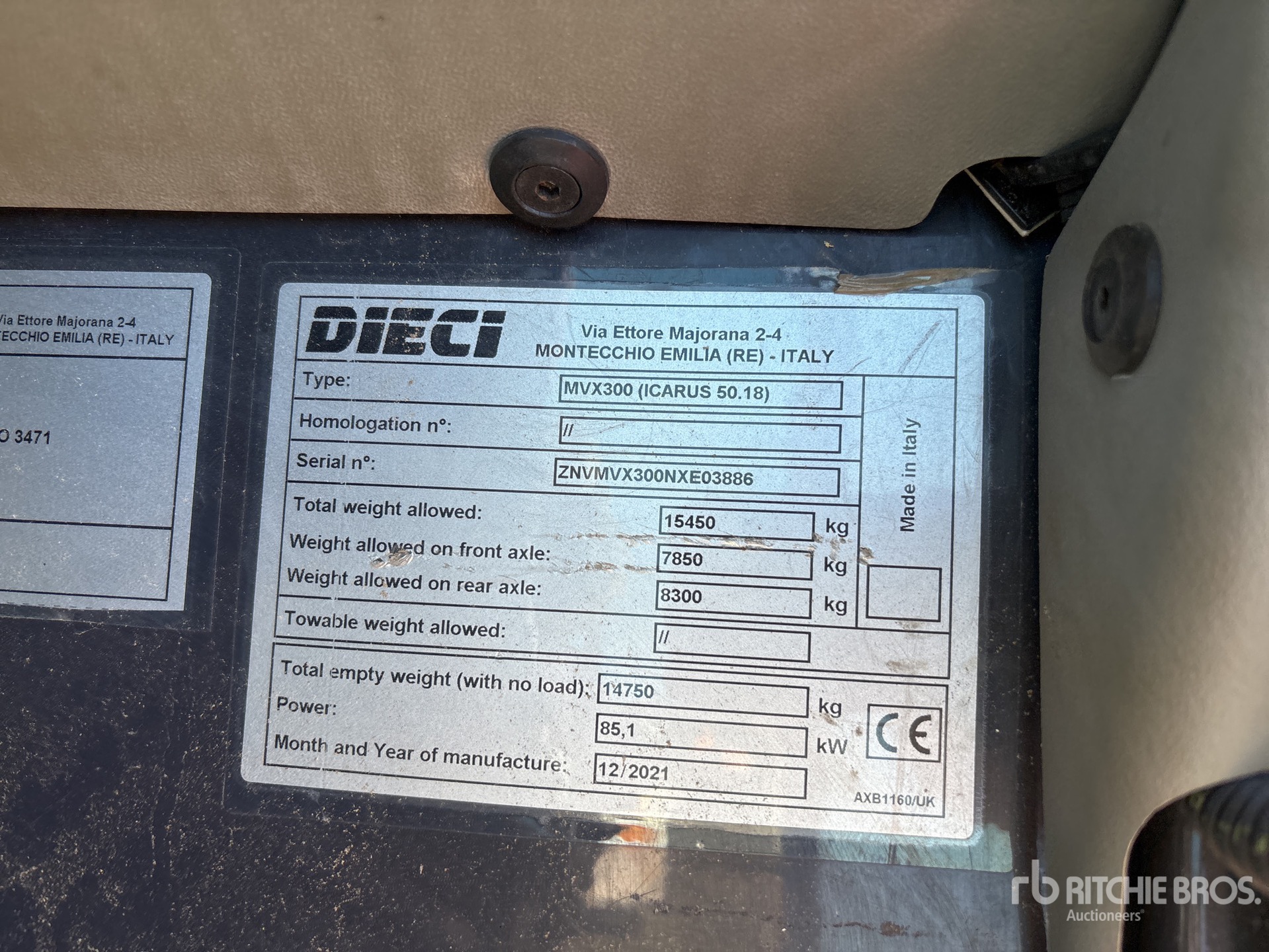 2021 Dieci ICARUS 50.18