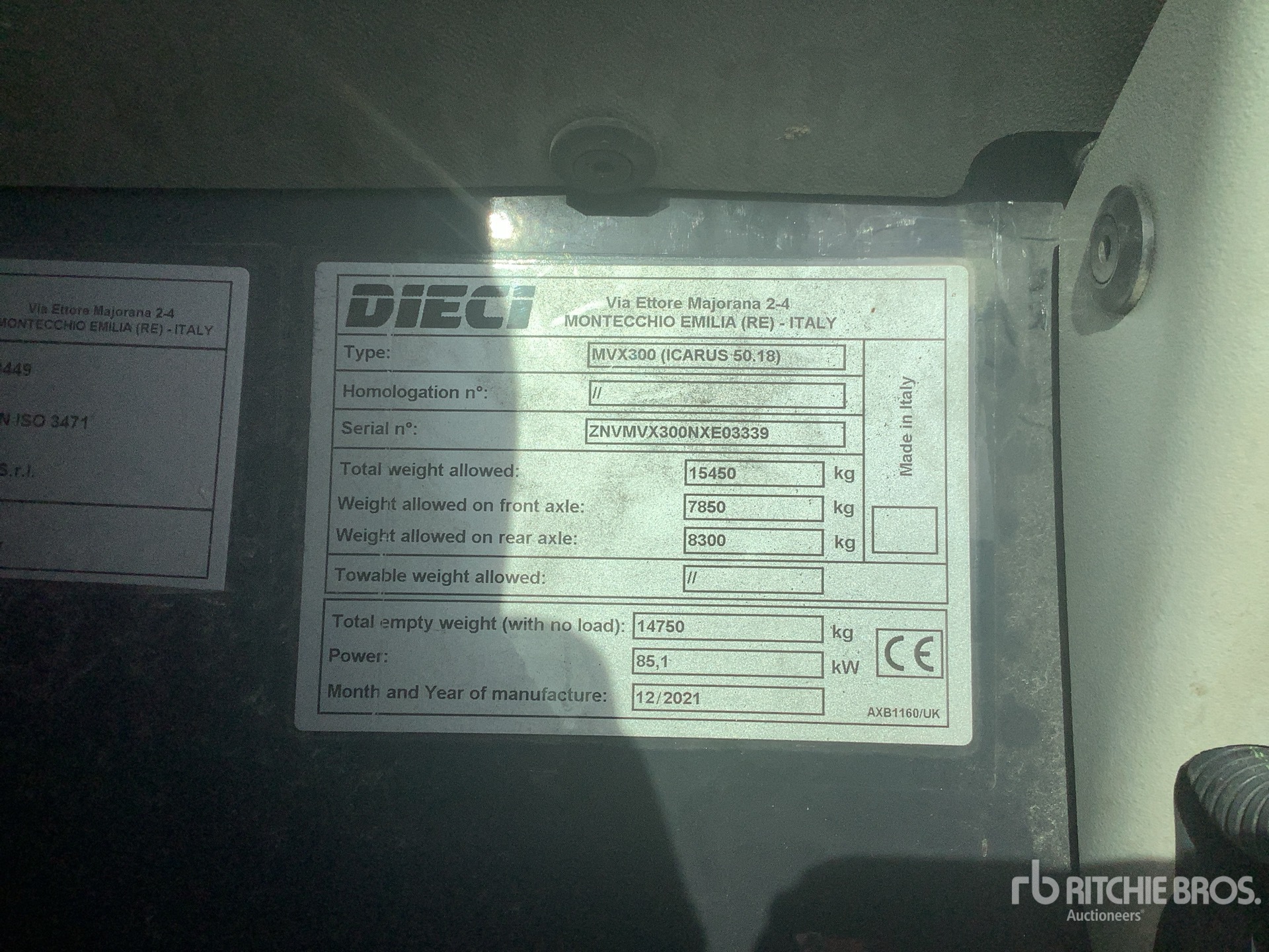 2021 Dieci ICARUS 50.18