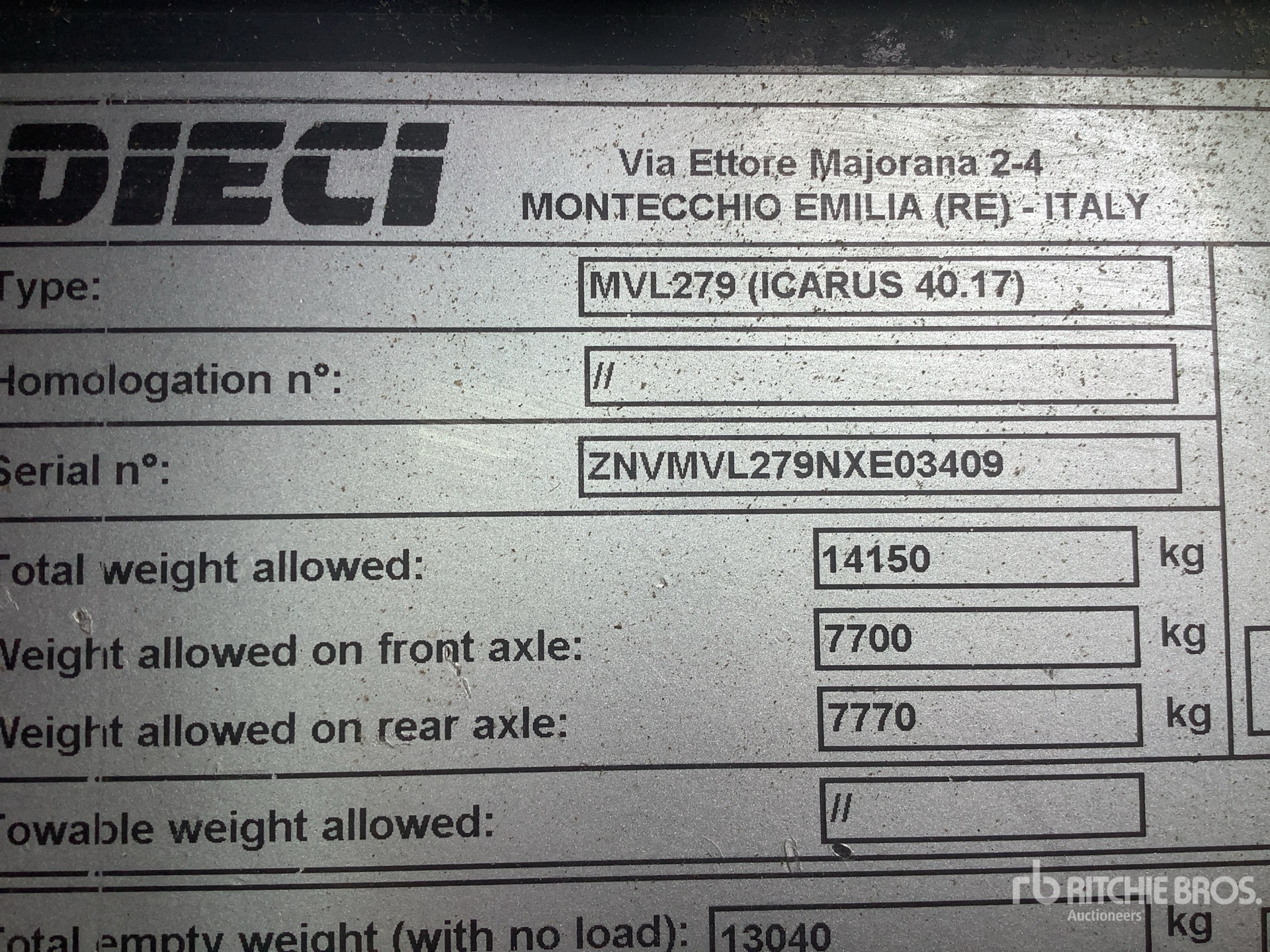 2021 Dieci ICARUS 40.17