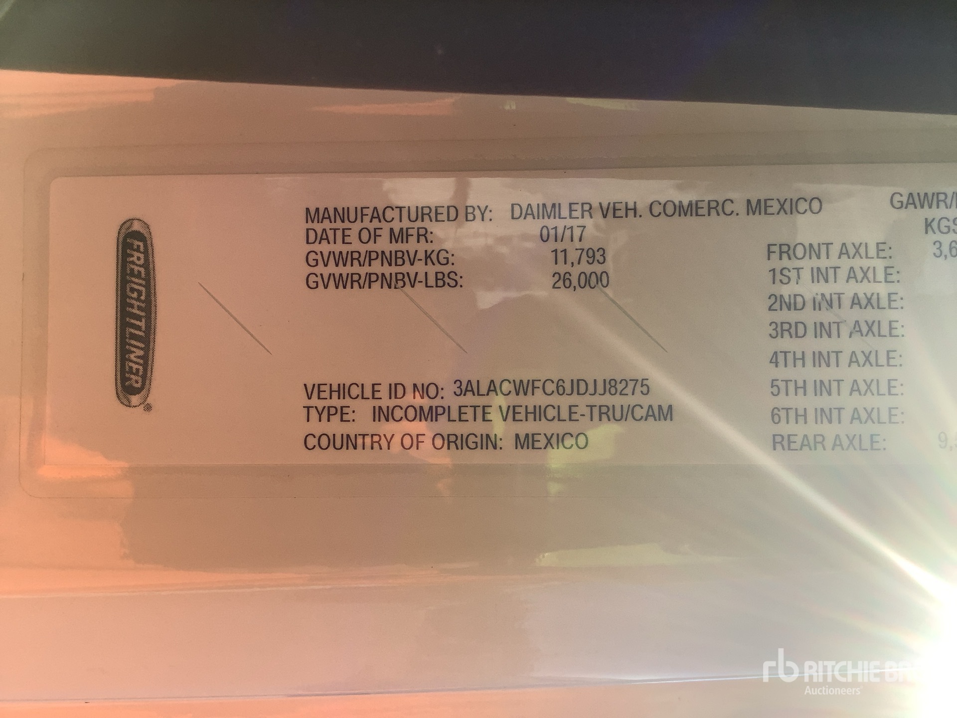 2018 Freightliner M2 106