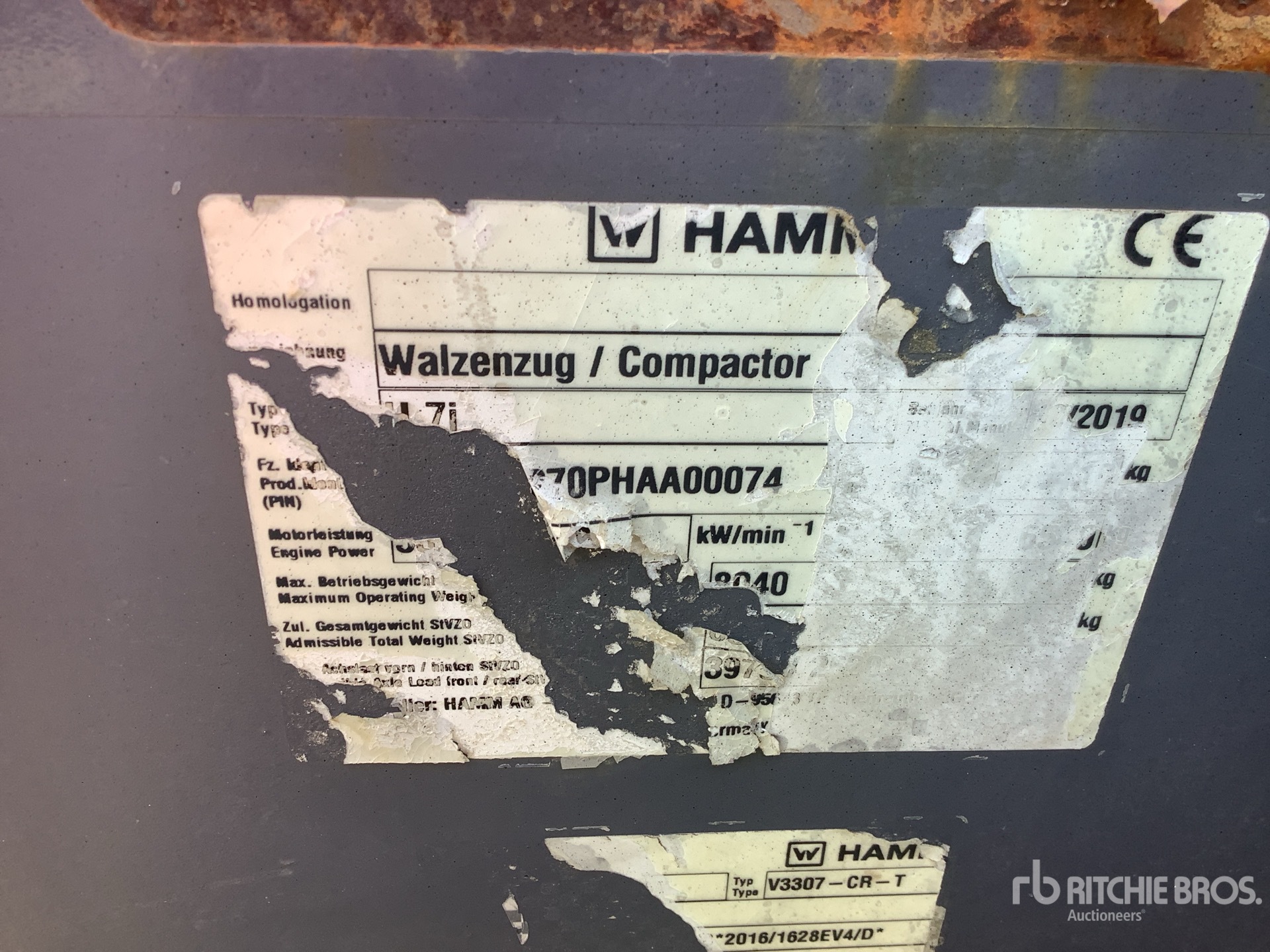 2019 Hamm H7I