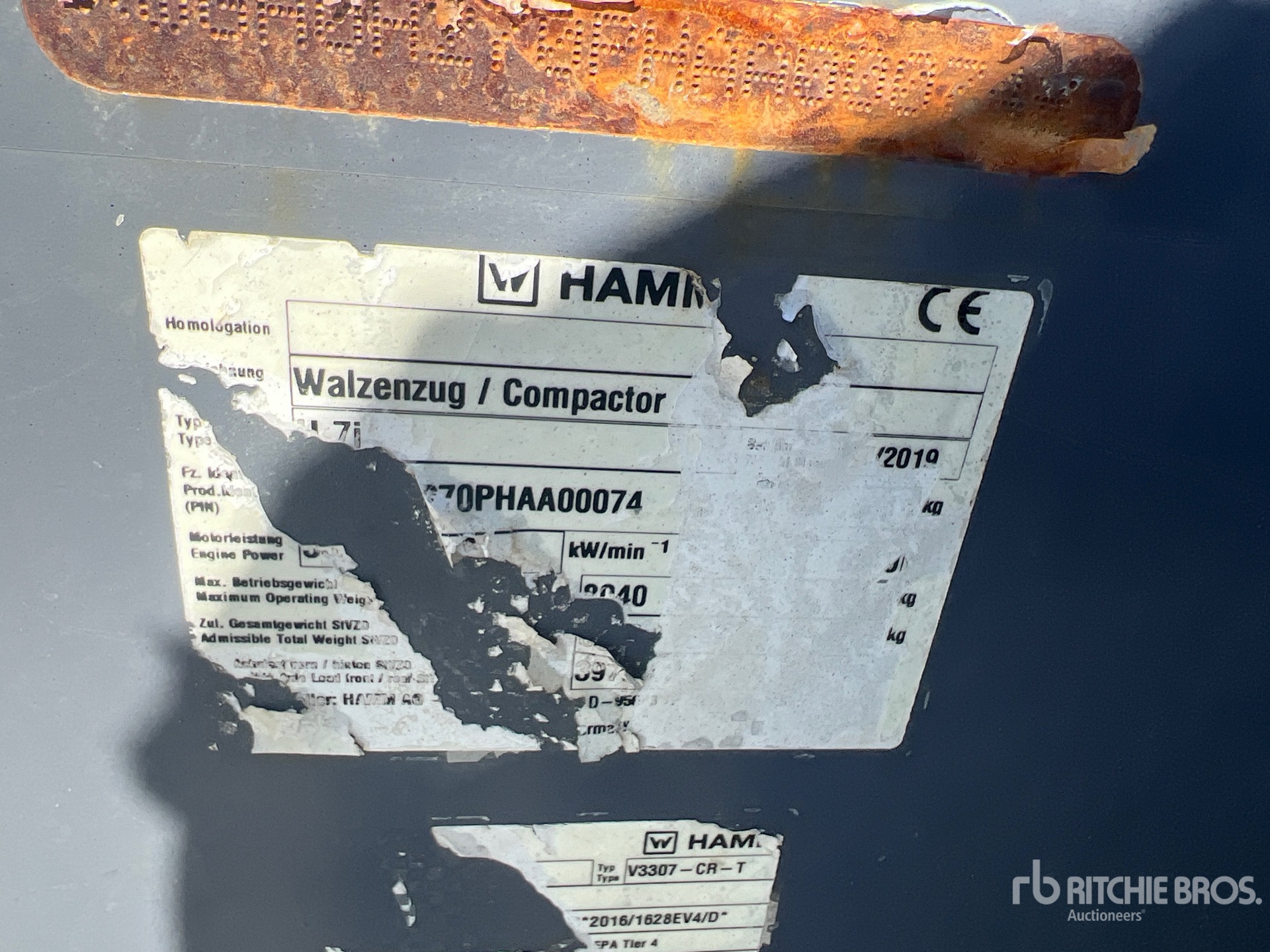 2019 Hamm H7I