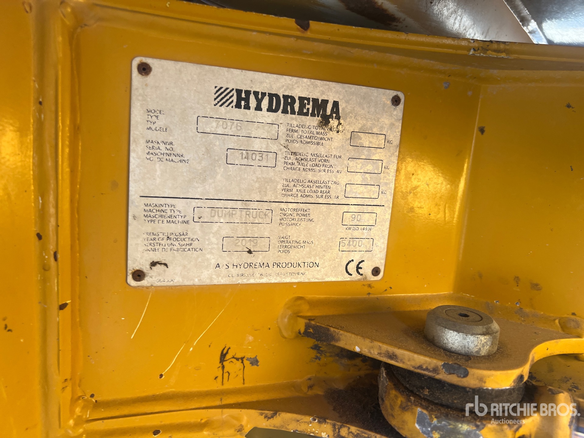 2019 Hydrema 707G